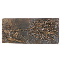 Relief Brass Statue Myth Fairy Relievo Deco Bronze Sculpture Tpy-837